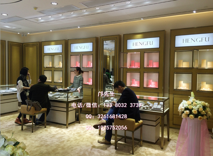 珠宝展柜及店面装修需紧跟消费者审美观的变化
